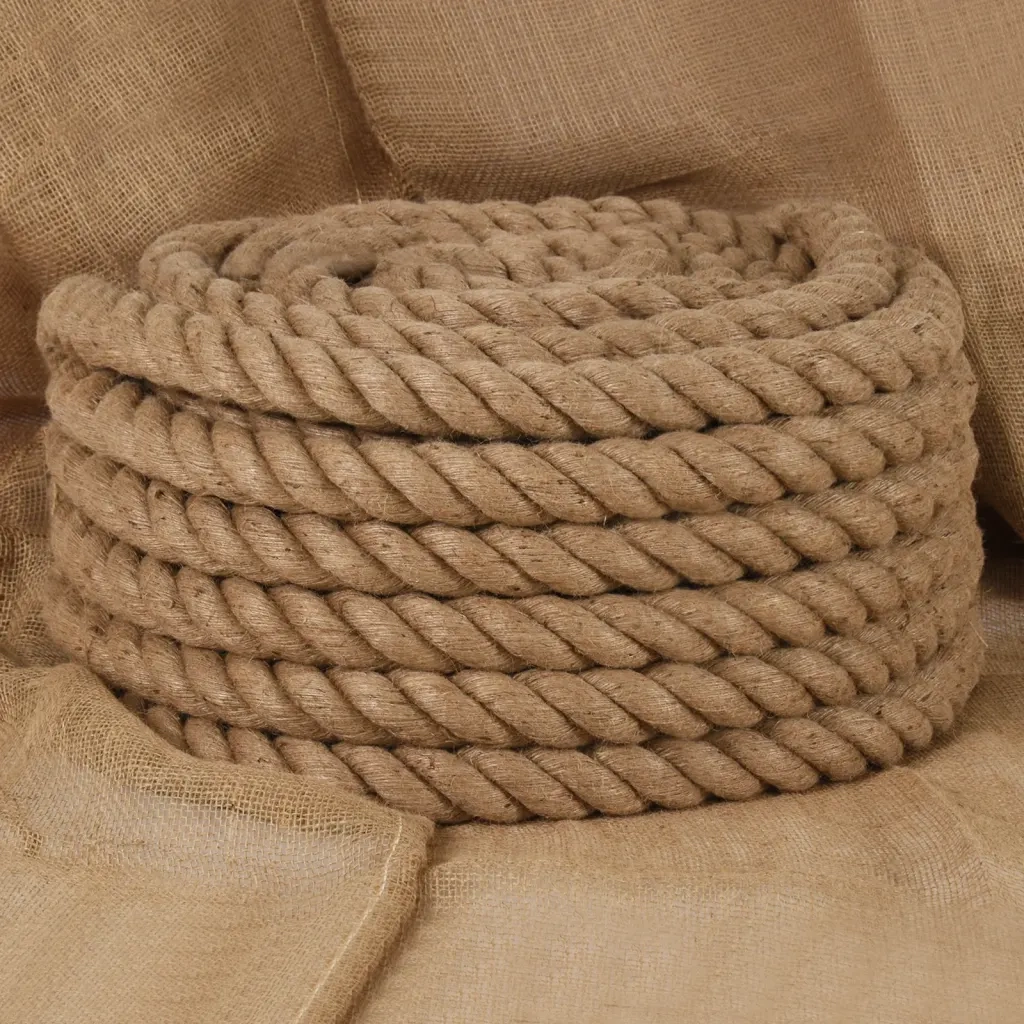 Corda | Fune in Juta Lunga 25 m Spessa 36 mm