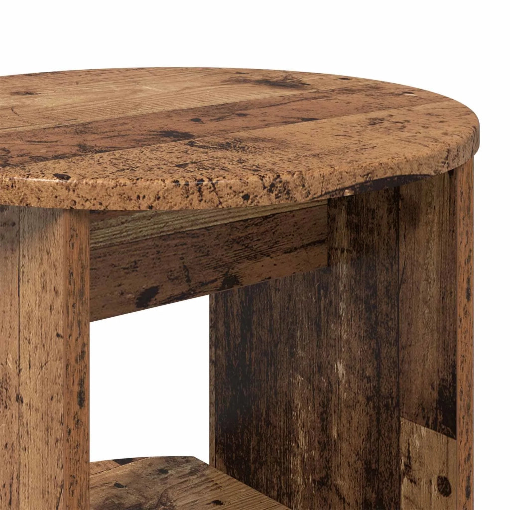 Mobile laterale Legno vecchio 40 x 40 x 100 cm 899850