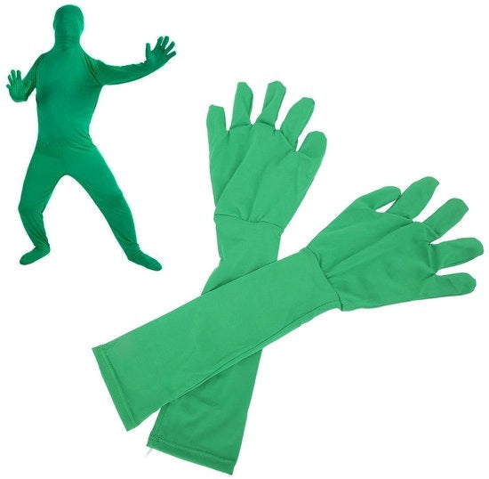 Manopole per Chroma Key - 2 pezzi - Schermo Verde - Effetti Invisibili - Materiale Sostenibile - Respiro e Comfort