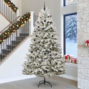 Albero di Natale artificiale con 300 LED Verde e Bianco 300 cm 3395785