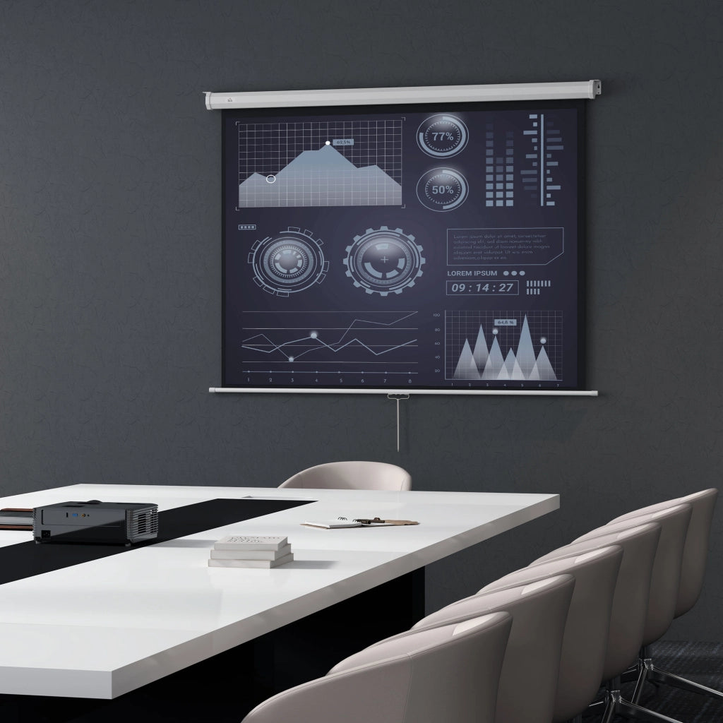 Schermo per Proiettore ¨C Minimal ¨C 84' 4:3 160¡ã da Soffitto o Parete