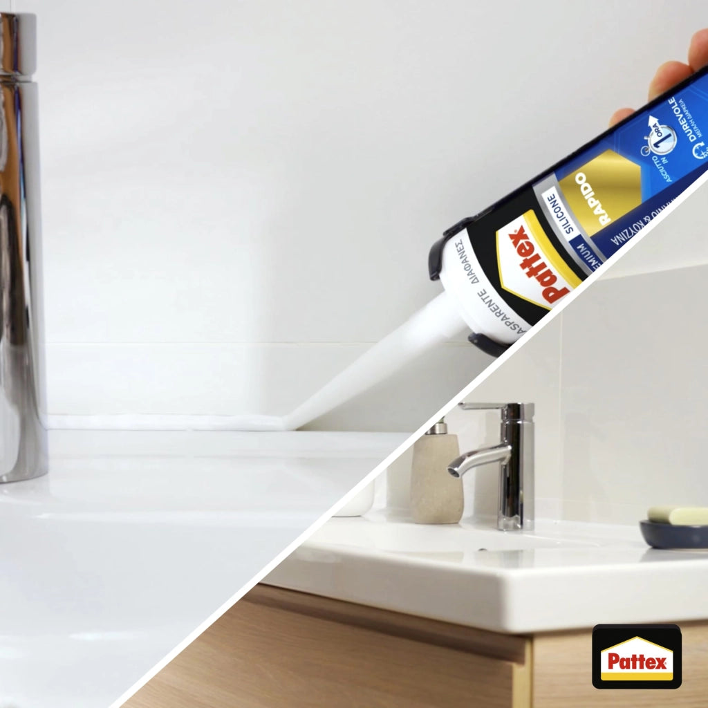 Silicone Trasparente Pattex Bagni & Cucine 300 ml