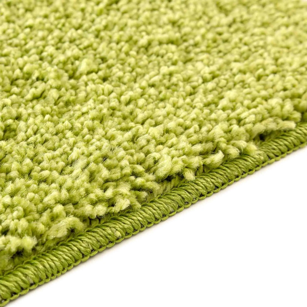 Set di tappetini antiscivolo per il bagno 3 pcs Verde PP 4019869