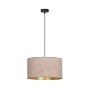 Lampada sospensione Emibig Hilde E27 Ø35 rosa oro nera