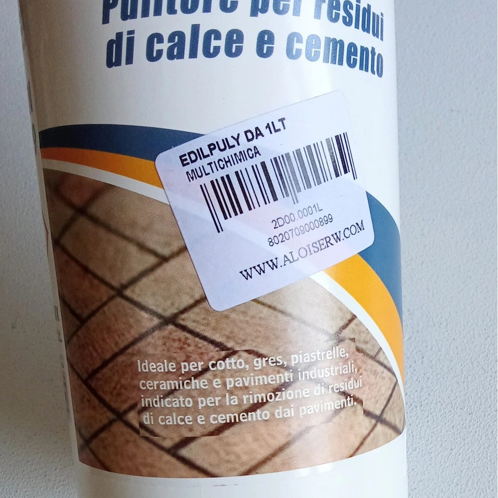 Edilpuly 1lt disincrostante pulitore sgrassante base acida