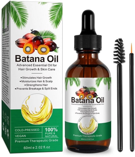 Batana Olio 100% Puro per la Cura del Capello - Trattamento per la Crescita del Capello - Ingredienti Naturali - Adatto per Uomini/Donne - Nutre la Pelle Scalpica e il Capello - Olio per il Capello