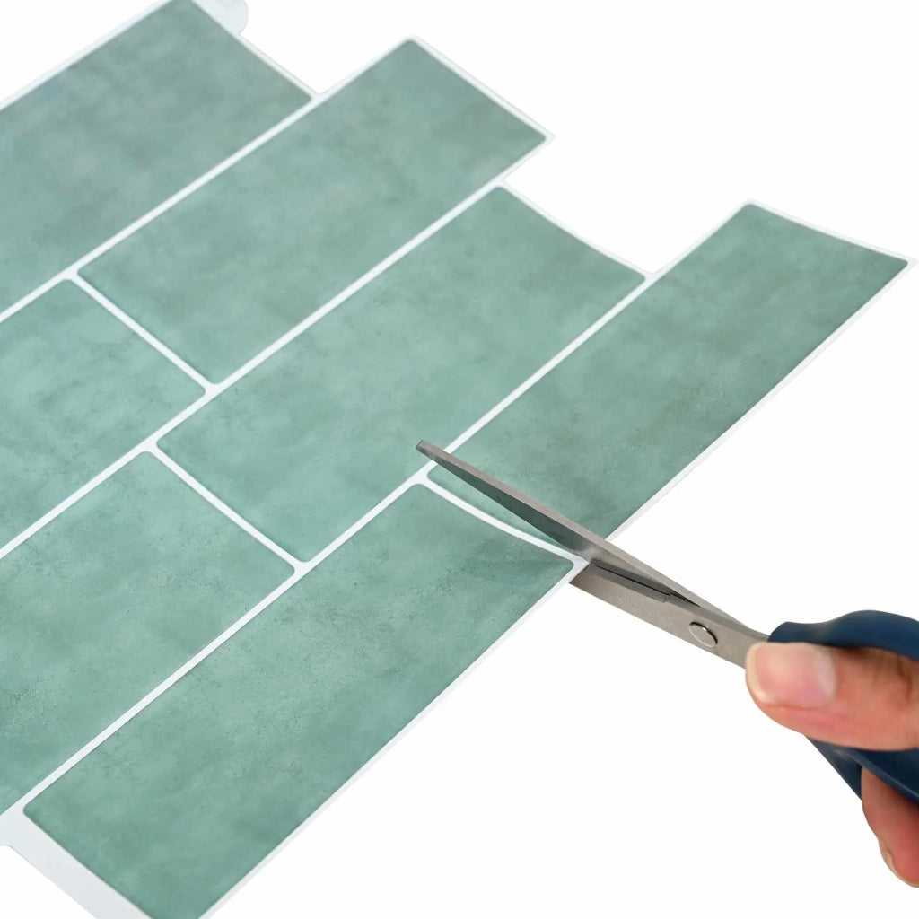 Piastrella subway 10 pcs Grigio Verde 29 x 21 cm 42046150