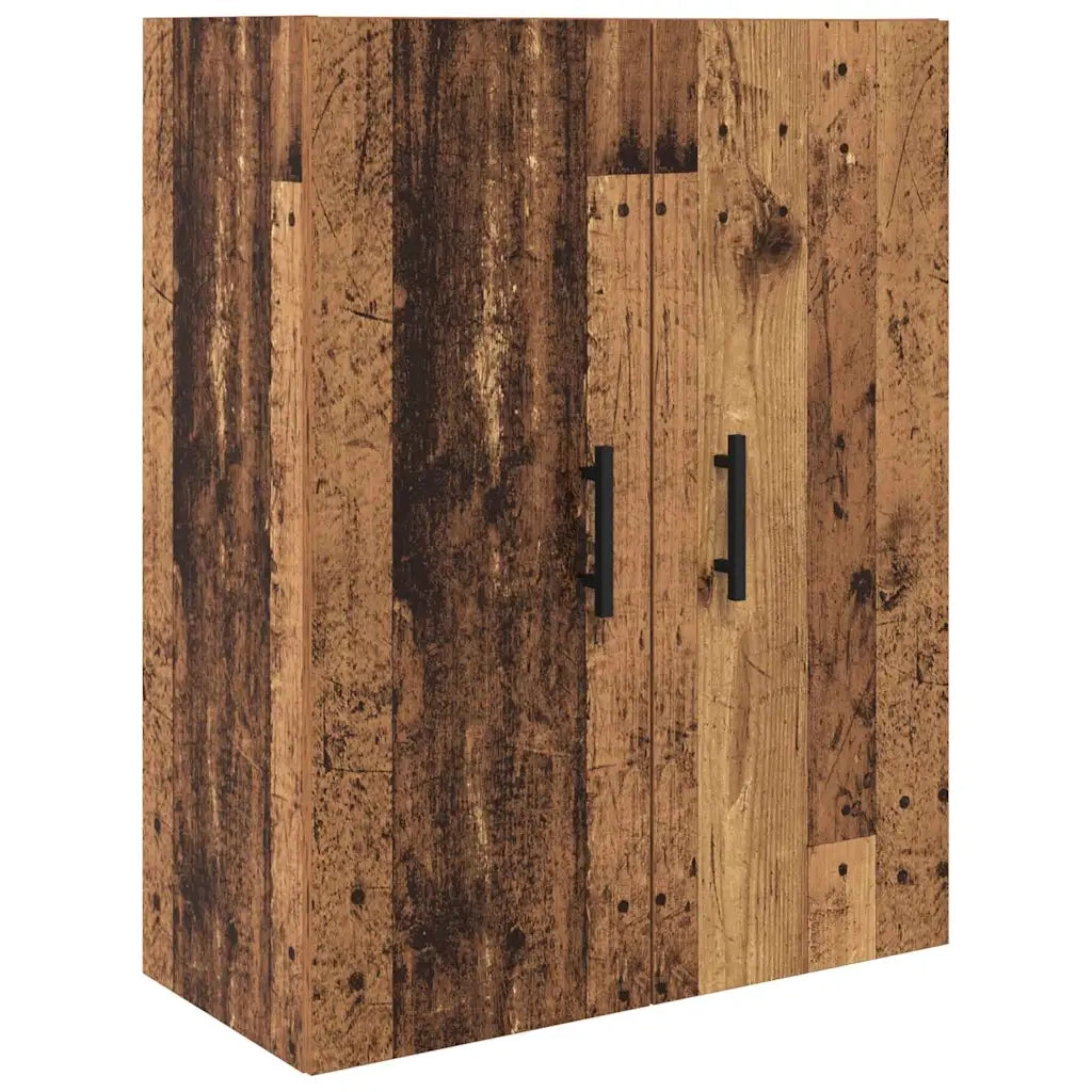 Credenza con cassetto 2 pcs Legno vecchio 69,5 x 34 x 180 cm 3415697