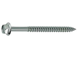 VITE TIRAFONDI PER LEGNO TESTA ESAGONO- - ø mm.6x60 - 200 pezzi AMBROVIT