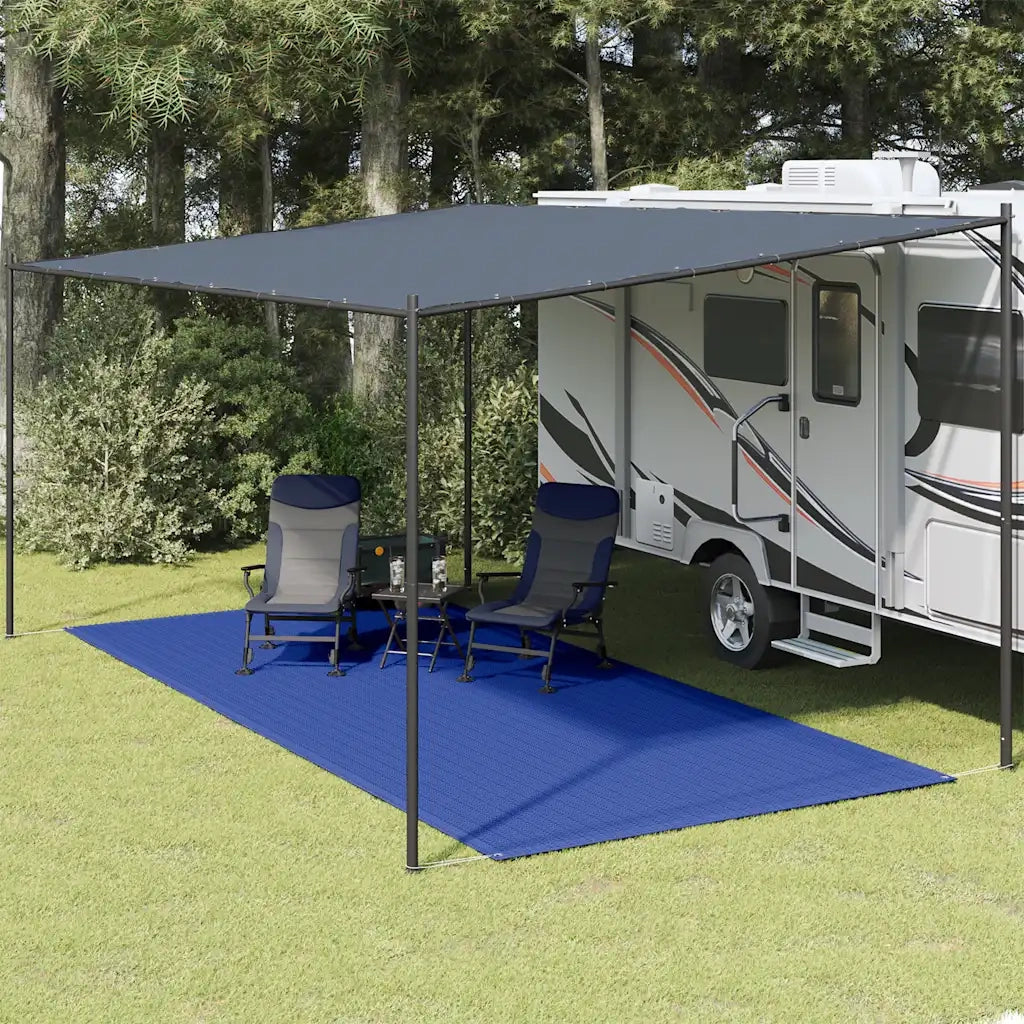 Tappeto da Tenda | Tappeto da campeggio 250x550 cm Blu