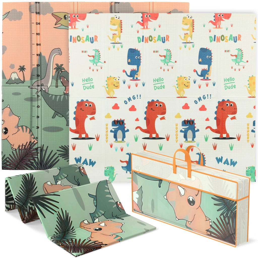 Tappeto gioco per bambini ¨C Minimal ¨C multicolor 196x176x1.5 cm