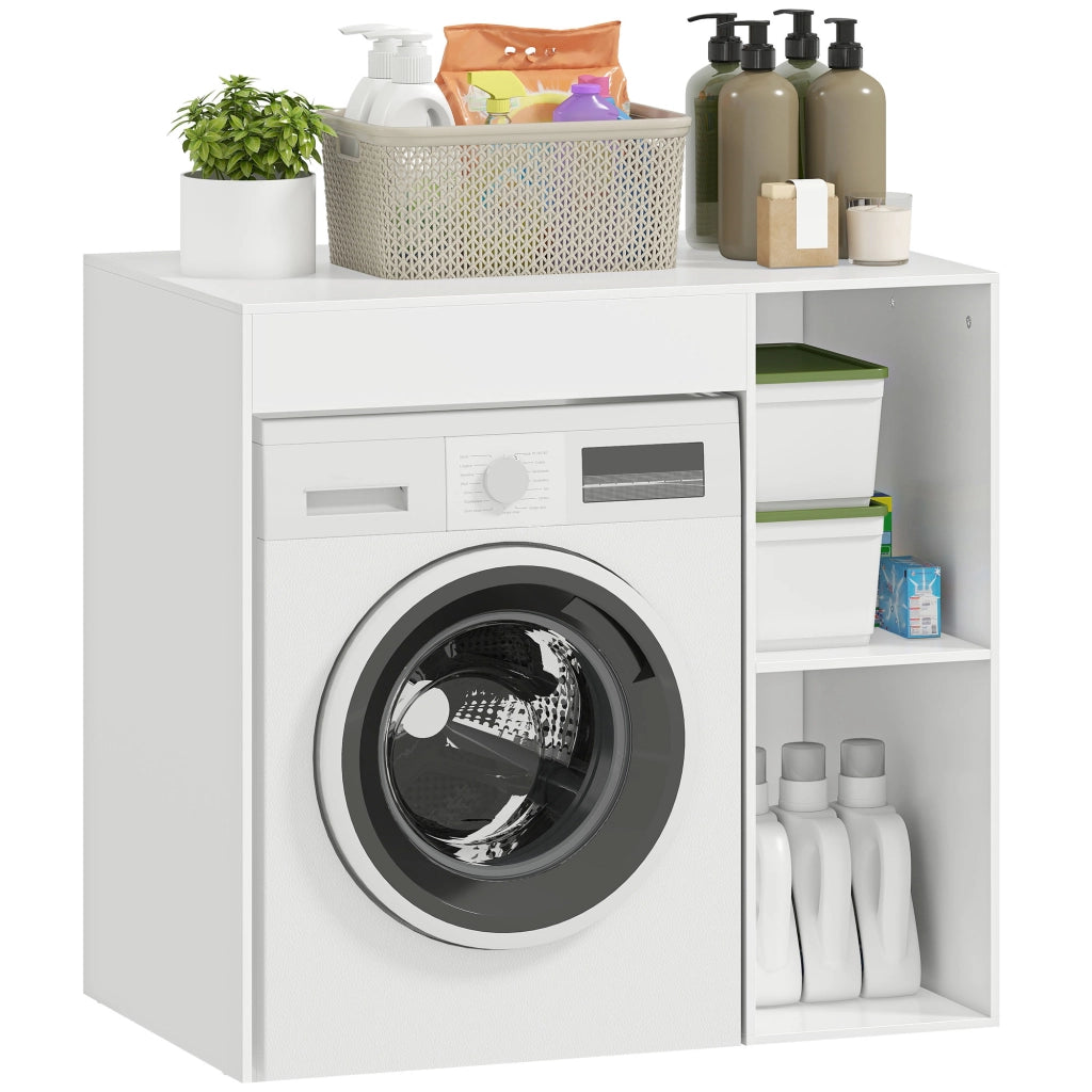 Mobiletto per bagno sopra lavatrice ¨C Minimal ¨C bianco