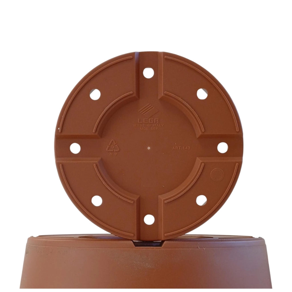 VASO CILINDRO FLORENZ D.21XH17CM COLOR TERRACOTTA