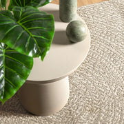 Tappeto ZIZUR Crema 80x150 cm Aspetto Iuta Interni ed Esterni 4010372