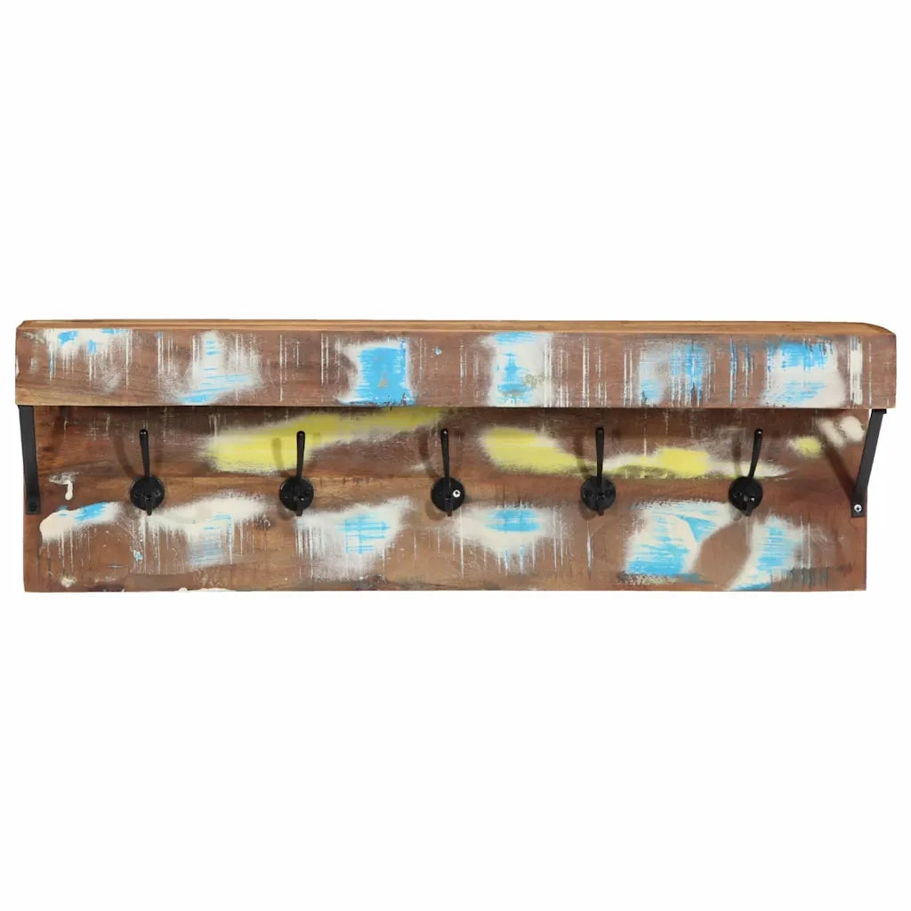 Appendiabiti Multicolore Legno massello di recupero 4102747