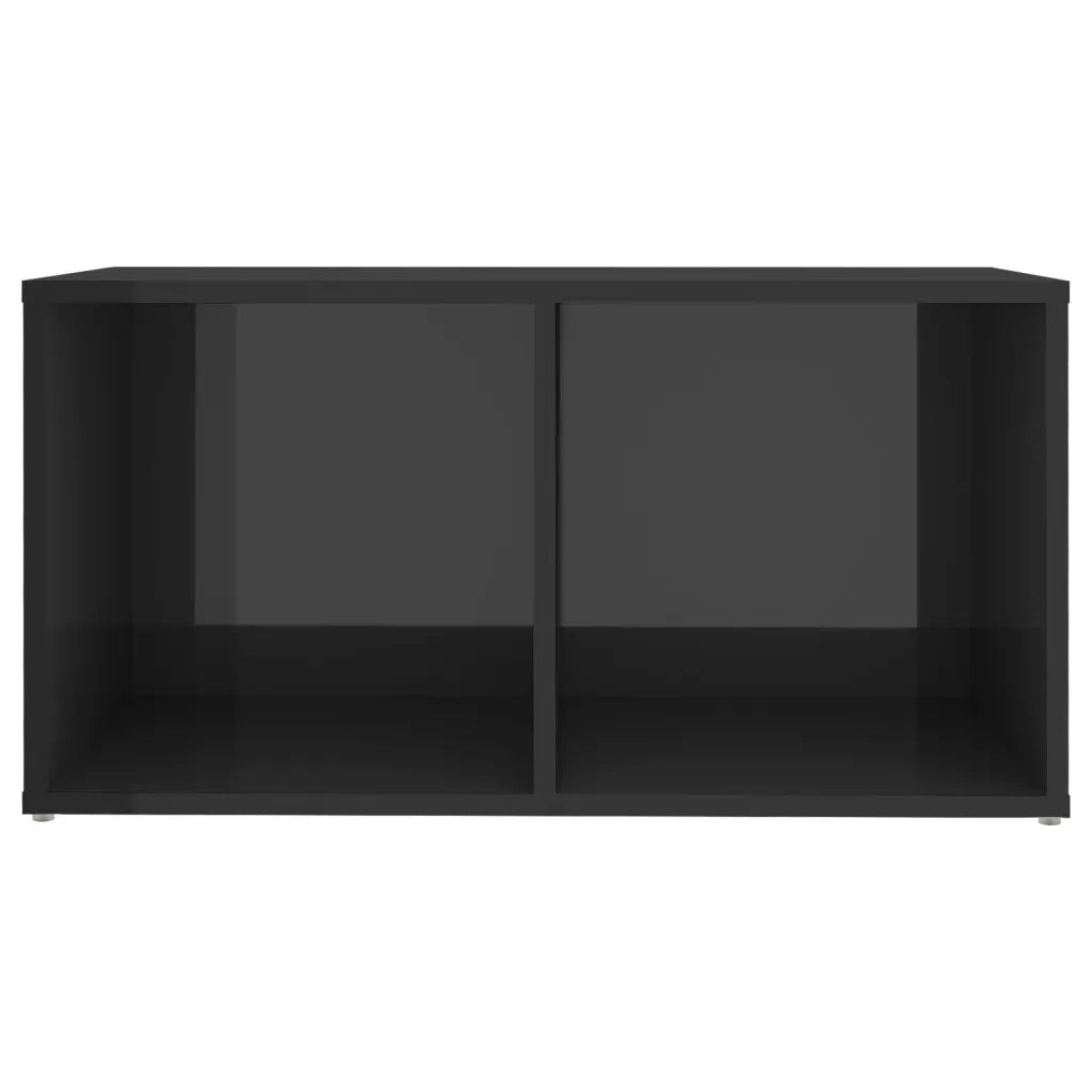 Set Mobili TV 6 pz Grigio Lucido in Legno Multistrato 3080059