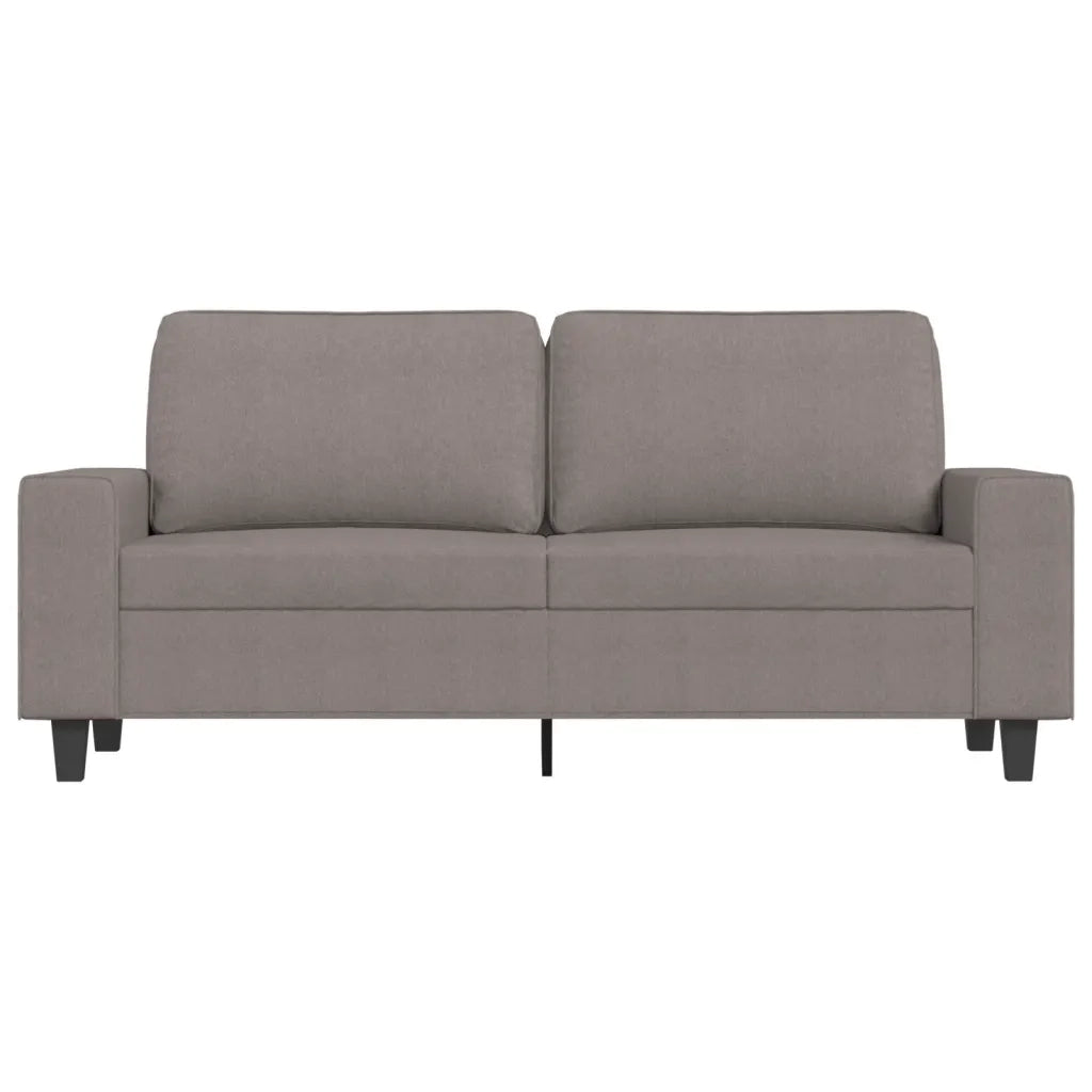 Divano a 2 Posti-Sofa 2 Posti Tortora 140 cm in Tessuto 332033