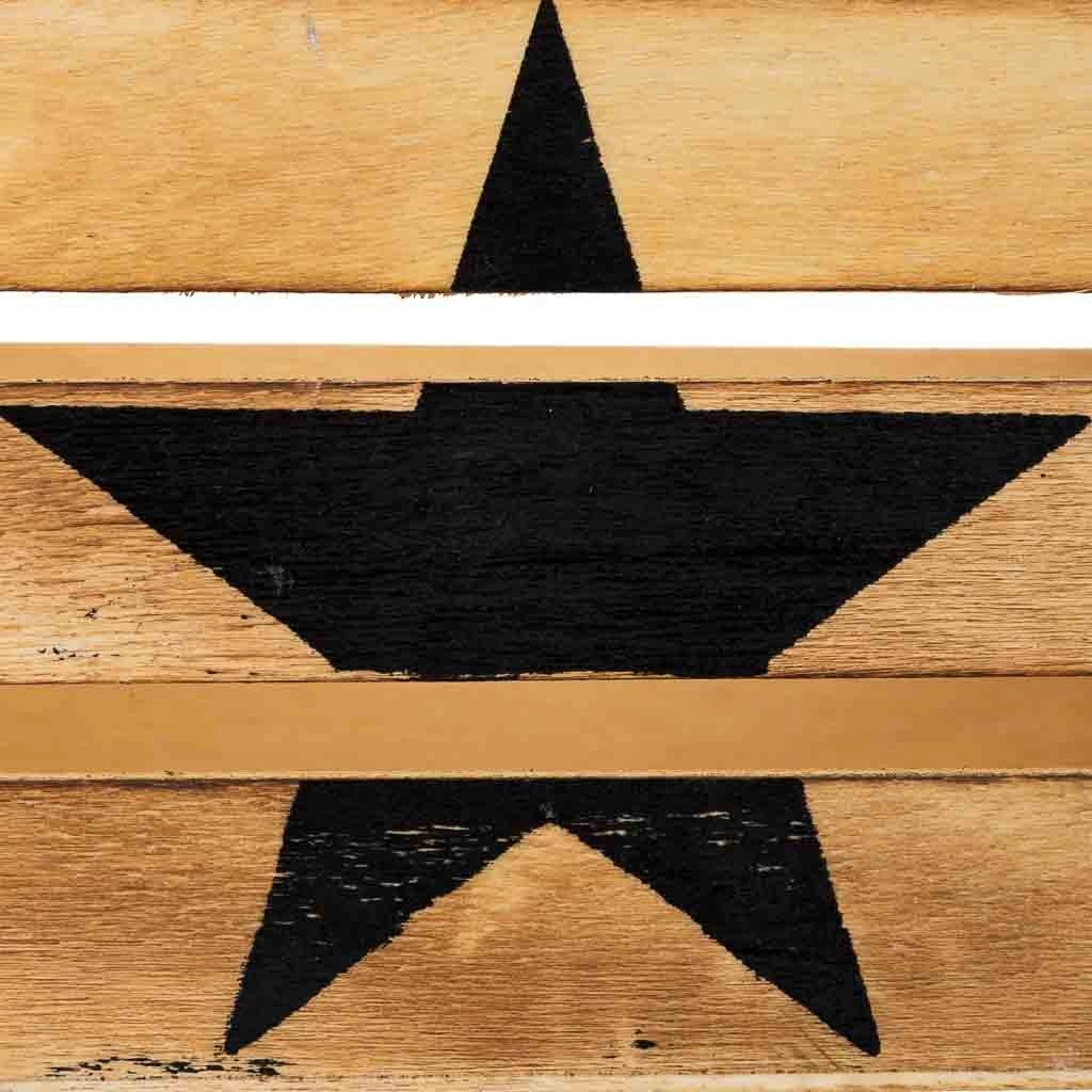 Cassetto in legno marrone 18x12x10h cm
