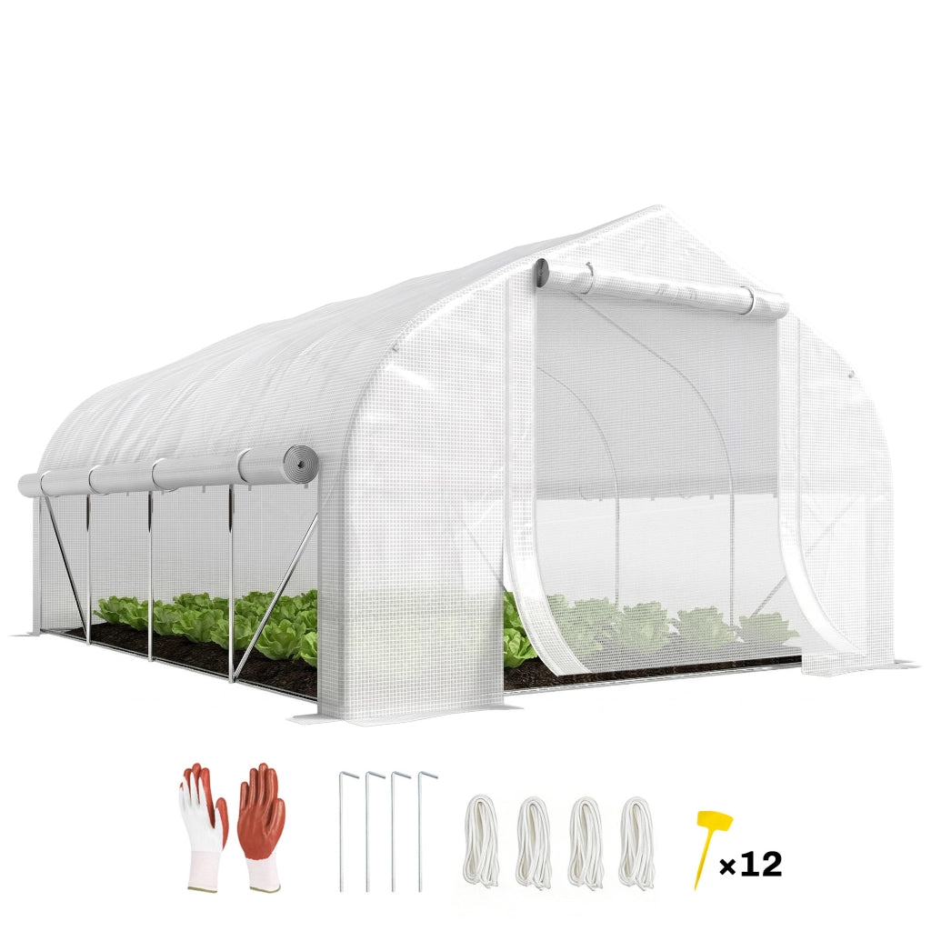 Serra Tunnel 4x3x2 m ¨C Minimal ¨C Bianco