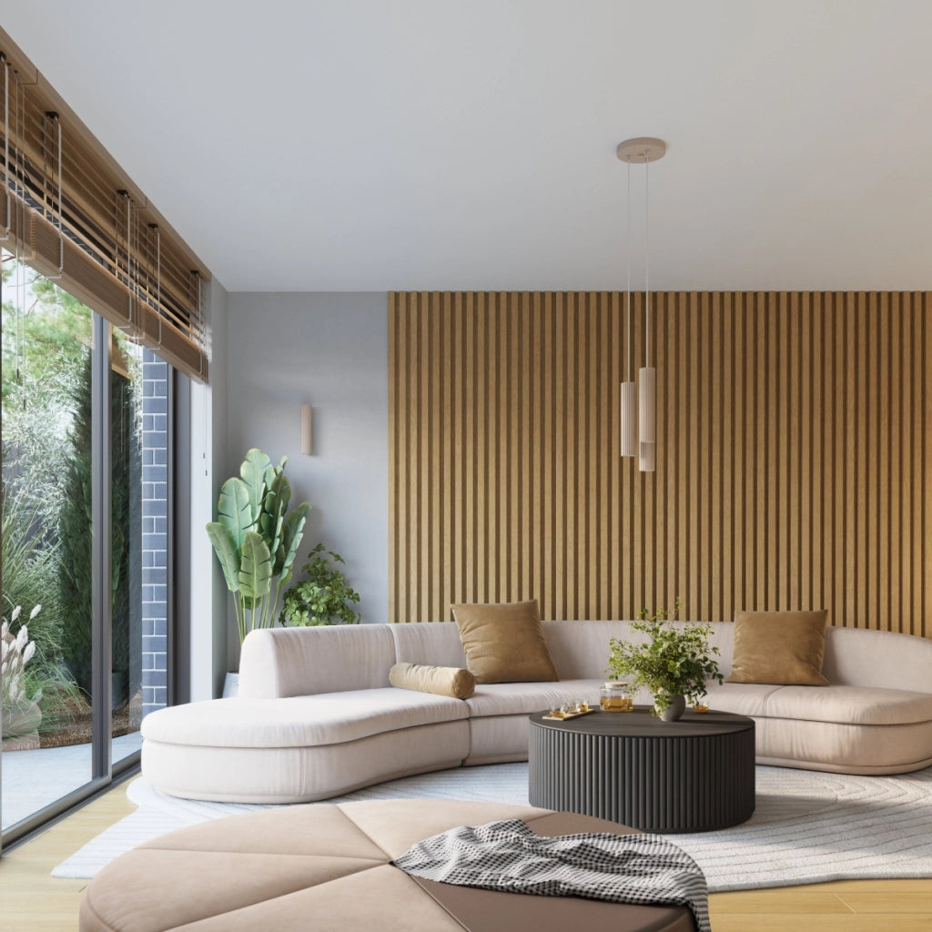 Lampada da parete KARBON 10 taupe