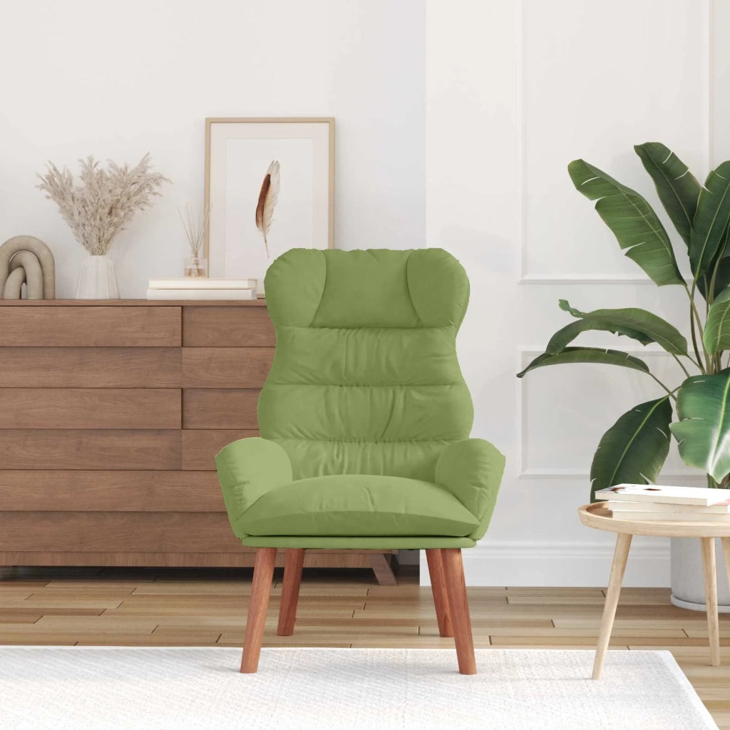 poltrona Verde chiaro 69 x 74 x 93 cm Velluto 42001890