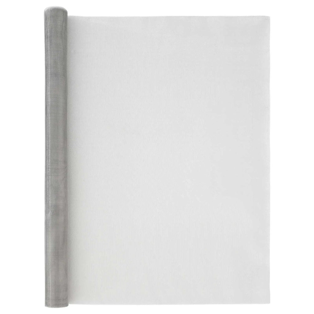 Rete per schermatura 100 x 500 cm 18 Mesh Argento 42039620