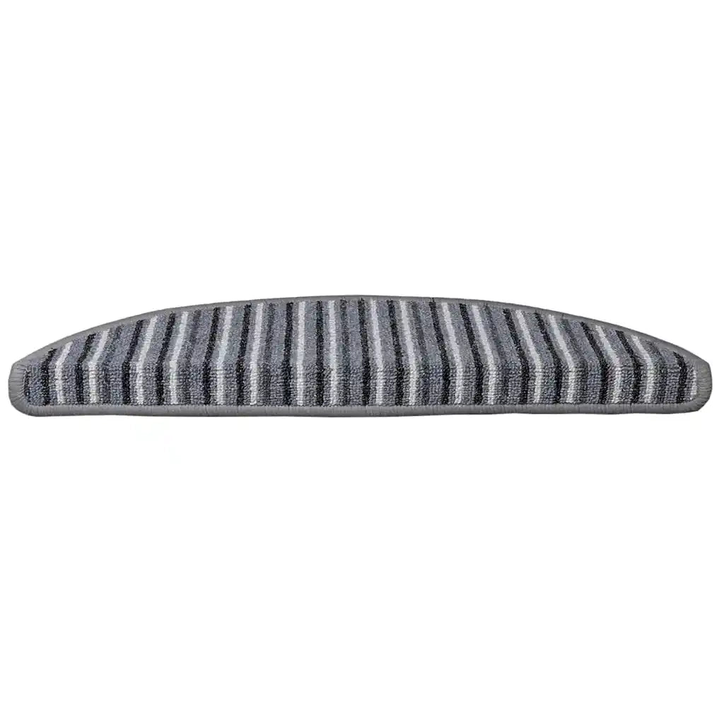 Tappetini per scale autoadesivi 15 pcs Grigio 56 x 17 x 3 cm 42011439