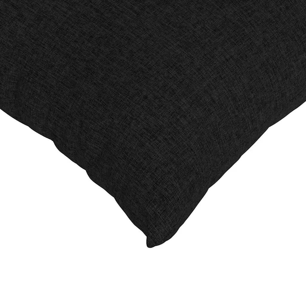 Cuscini da Divano 2 pcs Nero 50 x 30 cm Tessuto 42013612