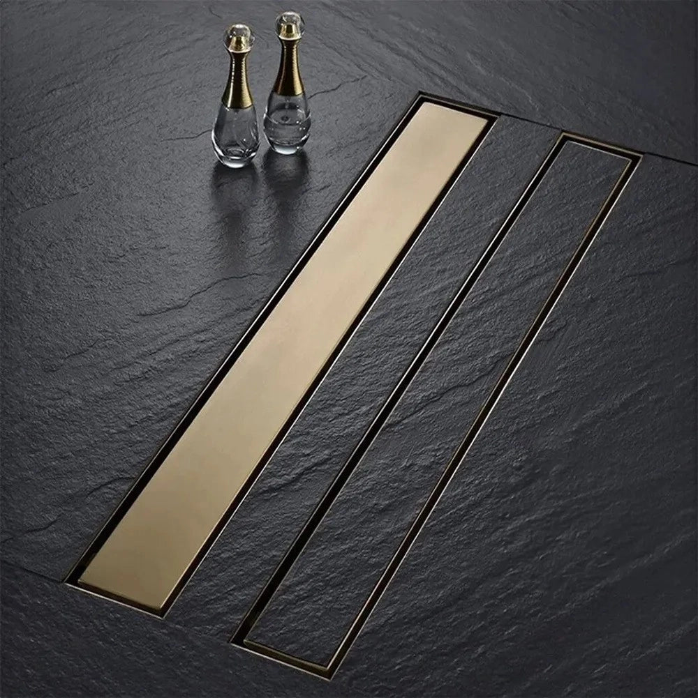 Scarico Lineare Rea Neox Pro Brush Gold 80