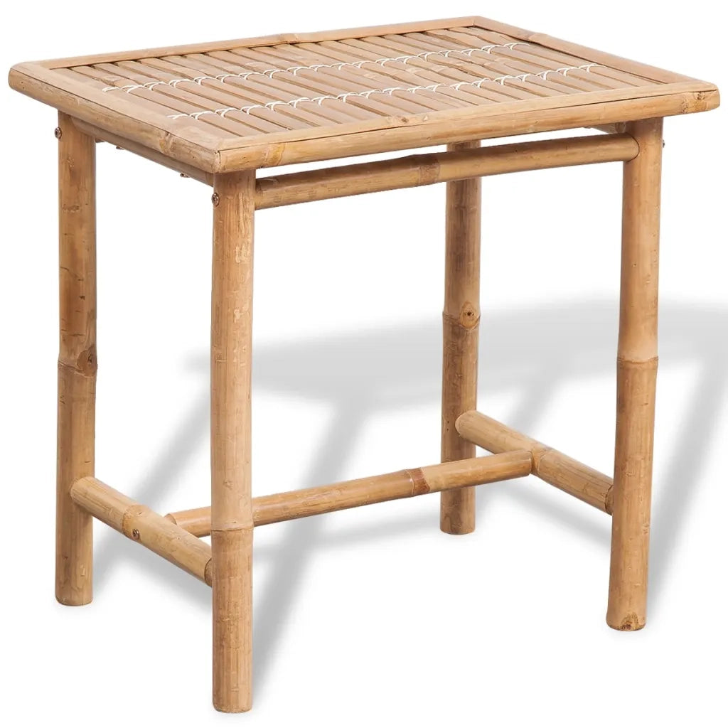 Set da Bistrot 3 pz | Set Salotto da Giardino con Cuscini in Bamb¨´