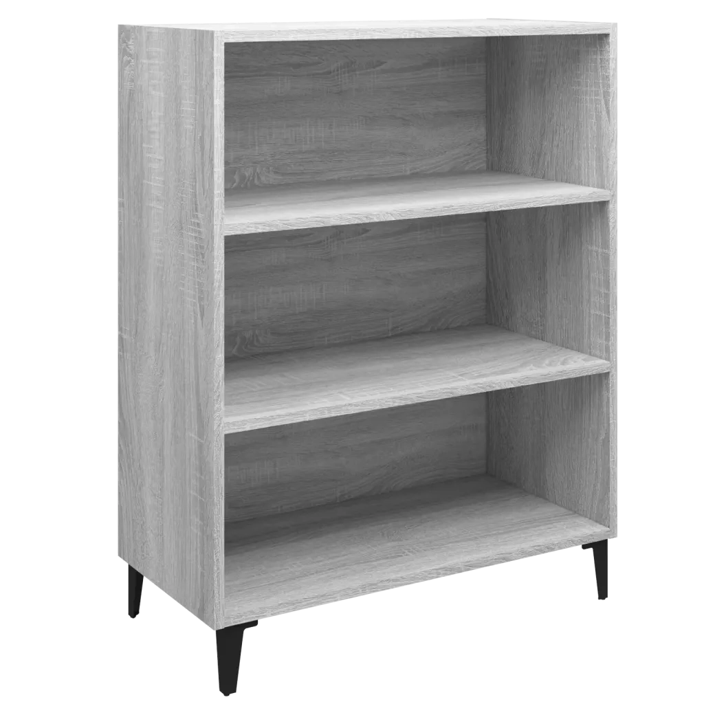 Credenza Grigio Sonoma 69,5x32,5x90 cm in Legno Multistrato 817379