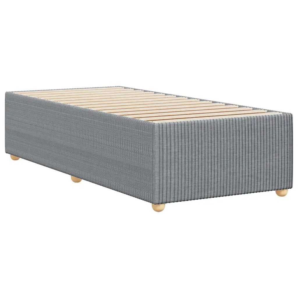 Giroletto senza Materasso Grigio Chiaro 100x200 cm Tessuto 3284914