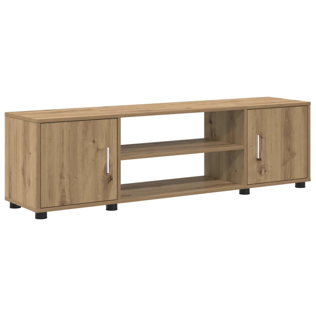 Set mobile TV 4 pcs Rovere artigianale Legno multistrato 3397903