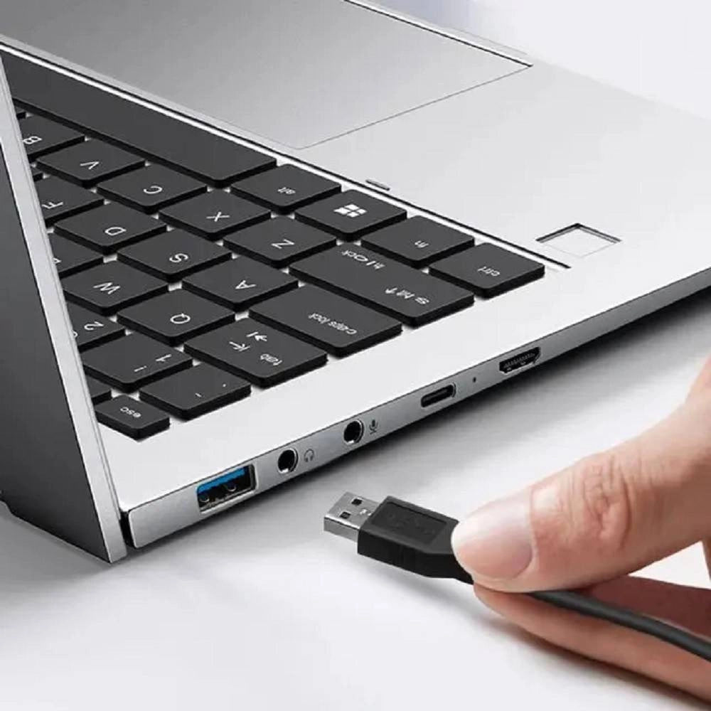Trade Shop - Microfono Da Tavolo Regolabile Con Usb Per Pc Notebook U780 Suono Omnidirezionale -
