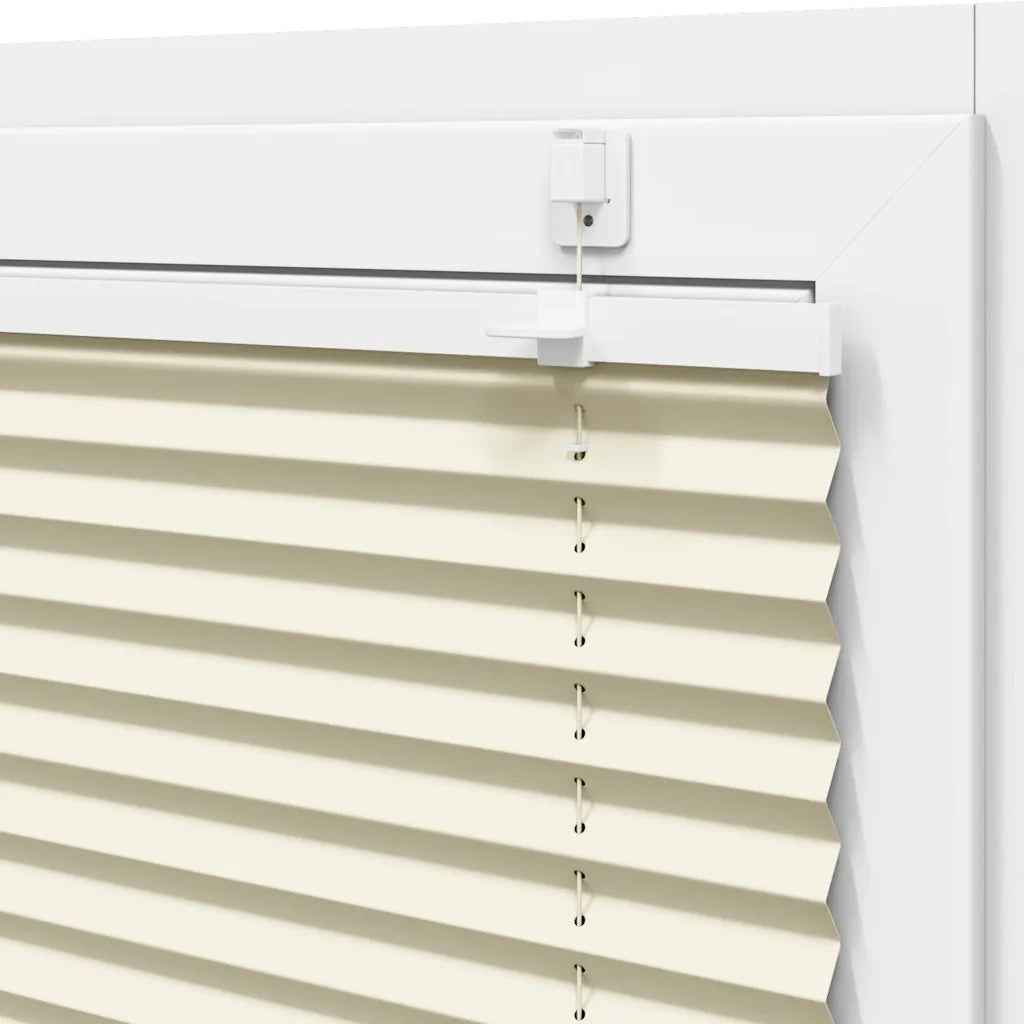 Tenda Plissettata | Tenda pliss¨¨ Crema 45x100 cm Larghezza Tessuto 44,4 cm