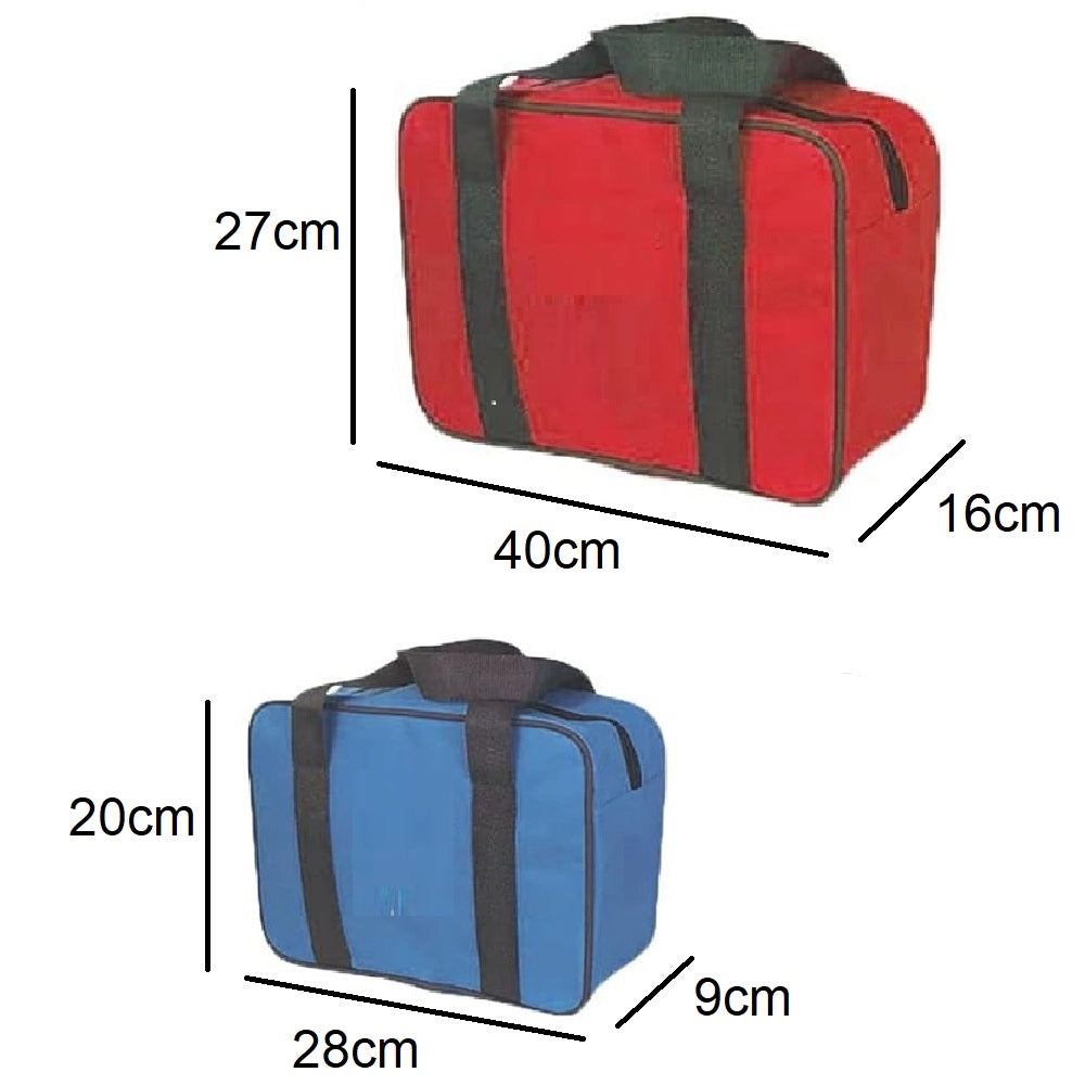 Kit 2 Borse Termiche 24LT 7LT Pratiche Salvaspazio Resistenti, Celeste