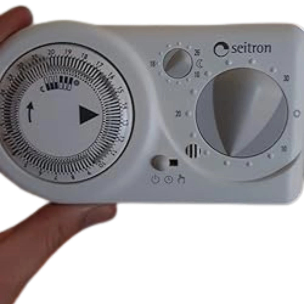 Seitron cronotermostato elettronico tempora con programmazione giornaliera
