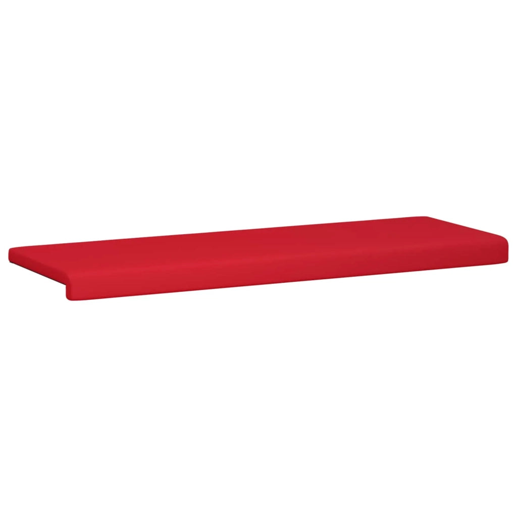 Cuscino per panchina Similpelle Rosso Profondità 35 cm 42043346