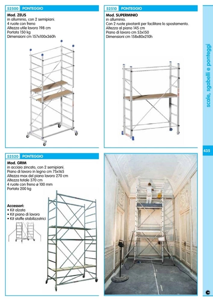 1cf staffe stabilizzatrici grim 4 pz + giunti cod:ferx.35942