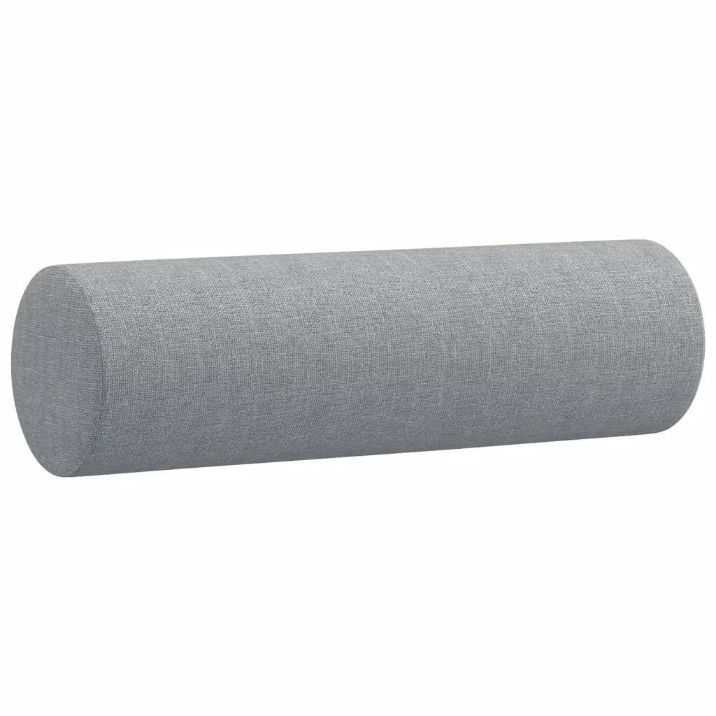 Divano a 3 Posti con Cuscini-Sofa 3 Posti con Cuscini Grigio Chiaro 180 cm in Tessuto 698827