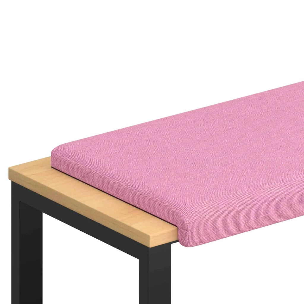 Cuscino per panchina Tessuto Rosa Profondità 35 cm 42043250