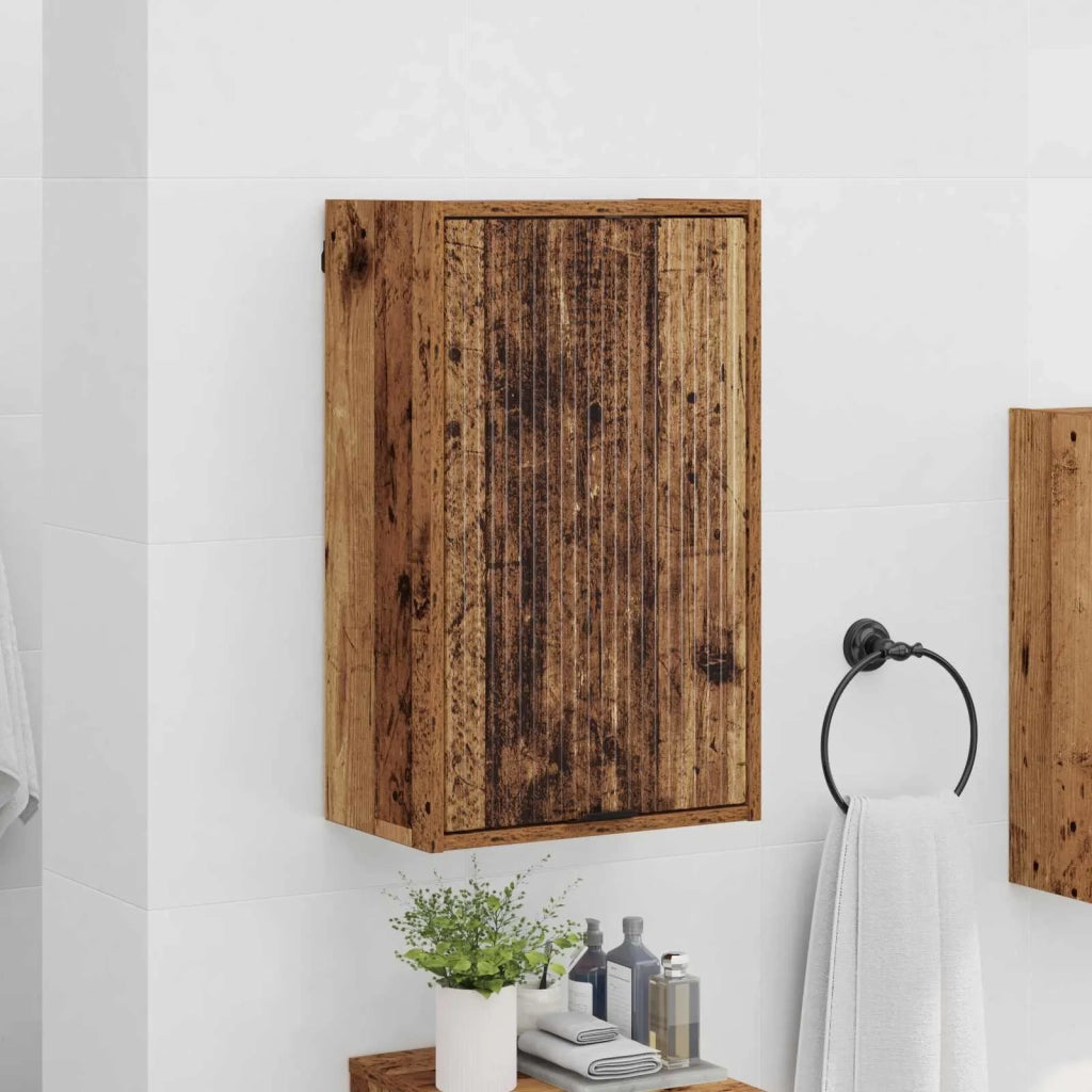 Mobile da Bagno con porta Legno vecchio 39 x 23,5 x 65 cm 883392