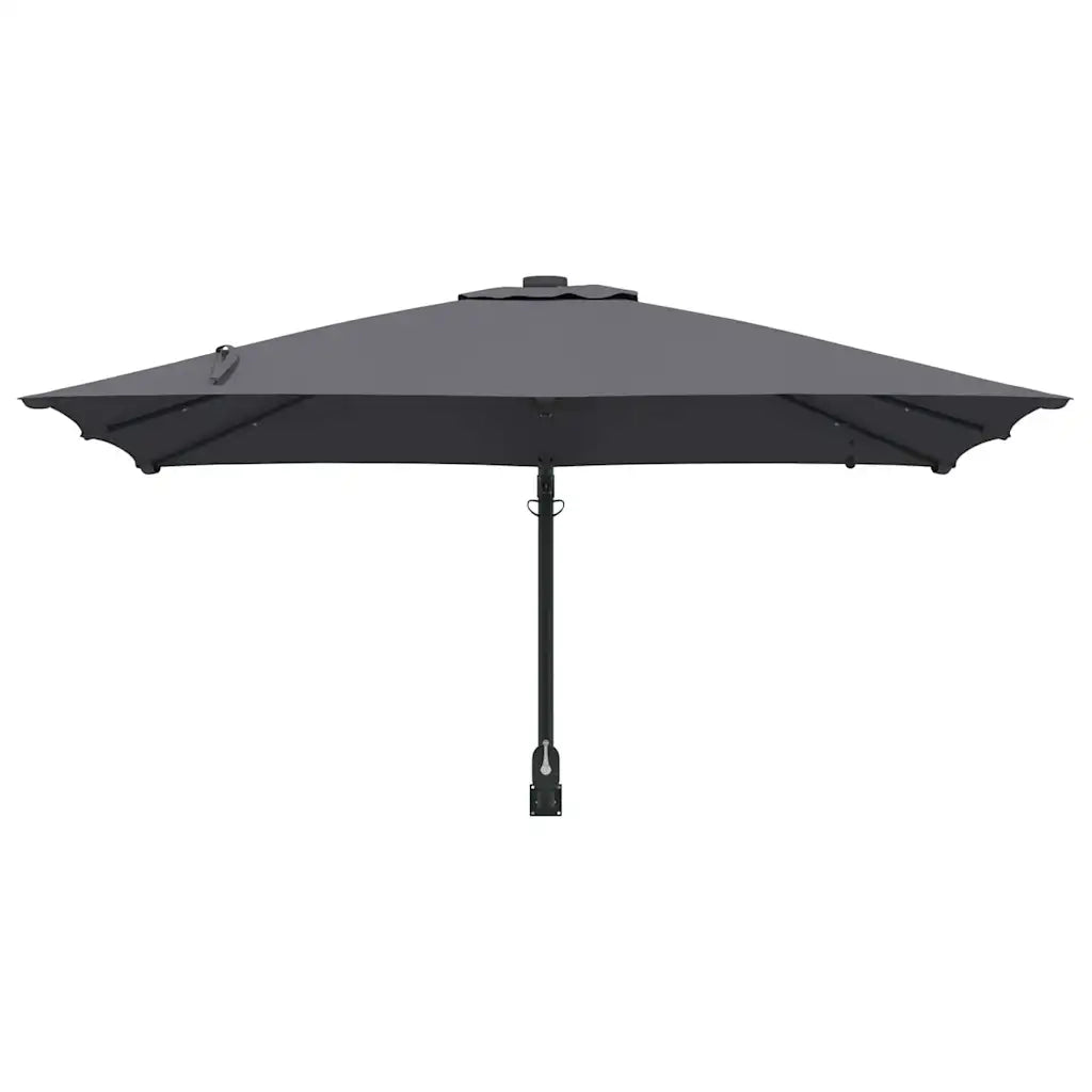 Ombrello da giardino Antracite 248,5 x 247,5 x 160 cm 42003253