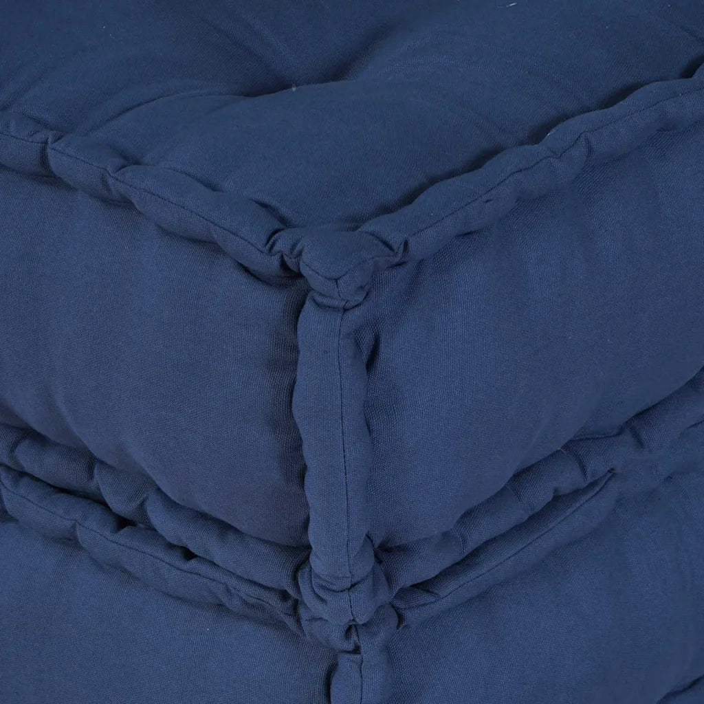 Unità di Divano Modulare 2 pcs Indaco 140 x 70 x 36 cm Tessuto 3315090