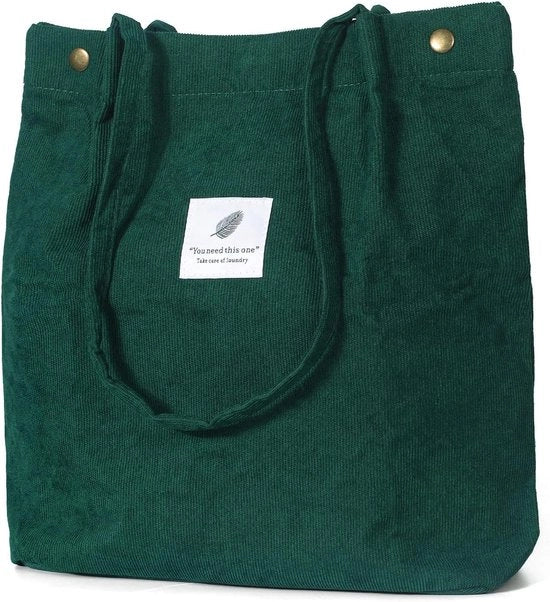 Borsa da spiaggia in stile e pratica - 1 pezzo - beige - cotone