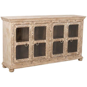 Credenza in legno beige  180x43x100