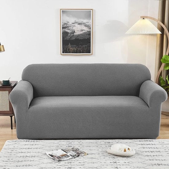 Borsa acquatica, divan a tre posti, stoffa 100% poliestere, foderabile, misura 185-230cm, colore eichen grigio scuro