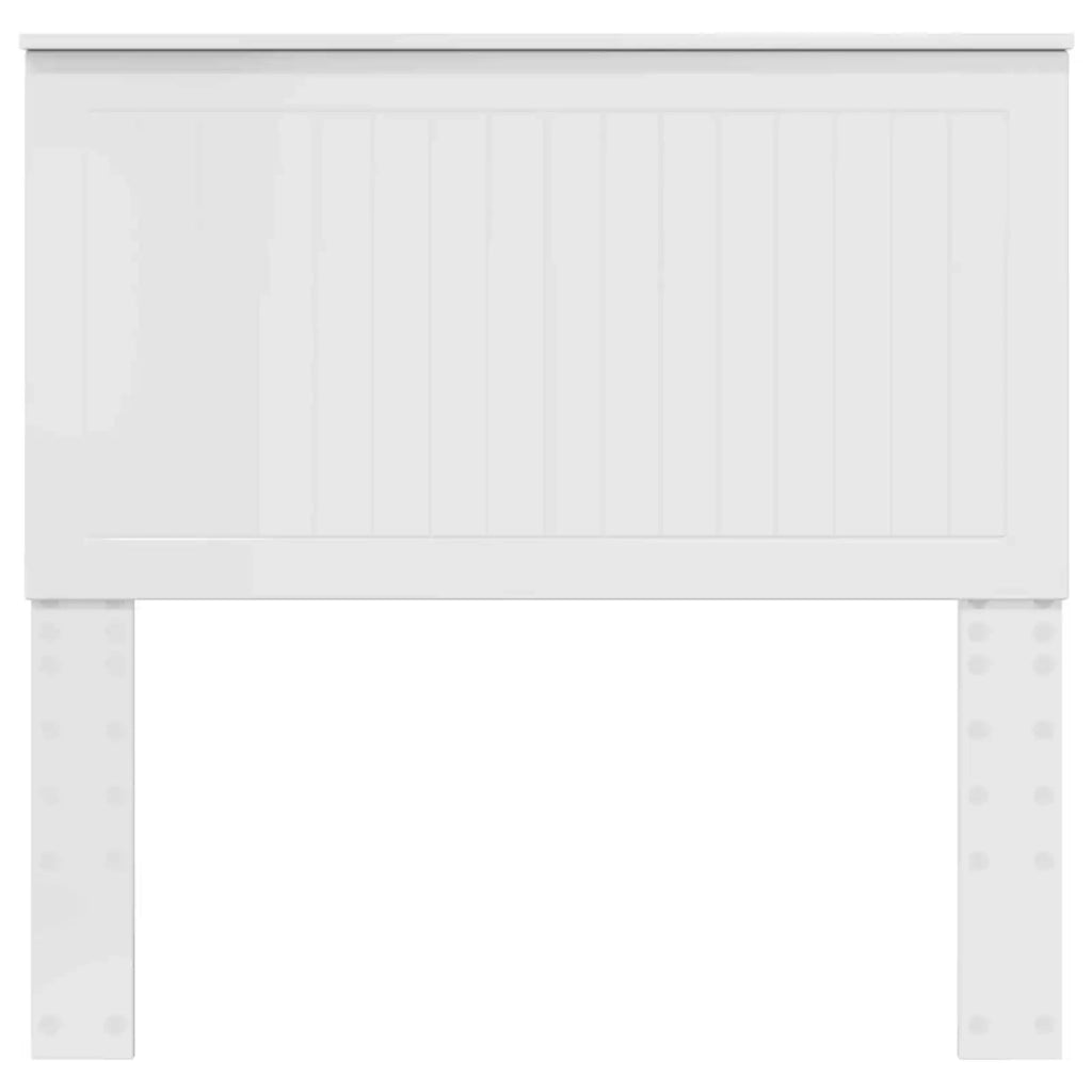 Testiera Bianco Lucido Legno ingegnerizzato 887796