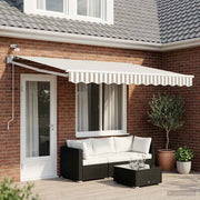 Tettuccio Elettrico Retrattile Grigio chiaro e bianco 3426363