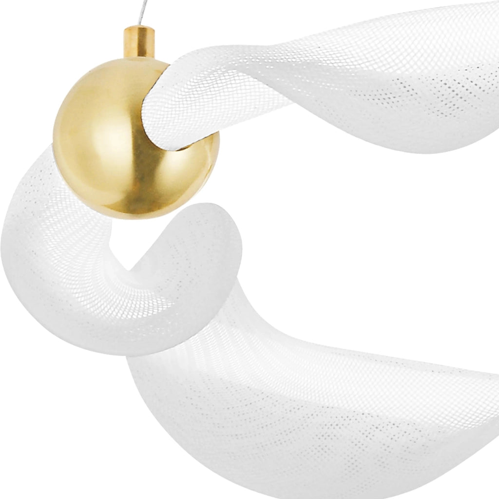 Lampada G010-cp White/gold